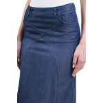 Women's Summer Long Denim Skirt P 19228 / 2019