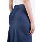 Women's Summer Long Denim Skirt P 19228 / 2019