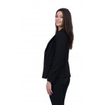 Women's Black Jacket with Light Slim Silhouette J 20145 / 2020