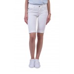 White Cotton Bermuda shorts in classic vision N 20298 / 2020