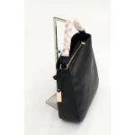 Kısa saplı, omuzlu siyah bayan çanta BAG 1174 BLACK