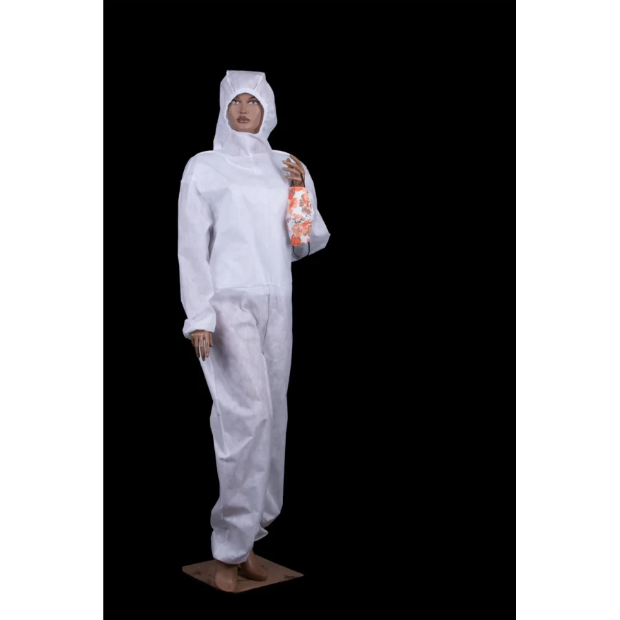 Salopete de protecție albă 20310