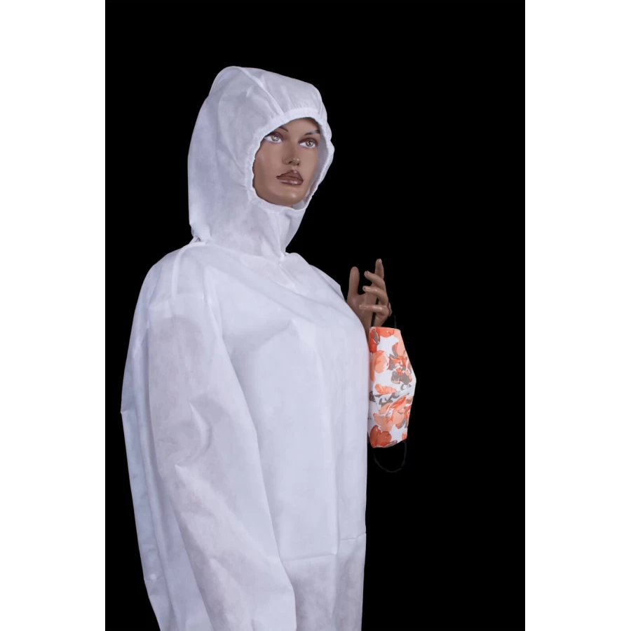 Salopete de protecție albă 20310