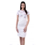 Elegant ladies white dress R 19203 / 2019