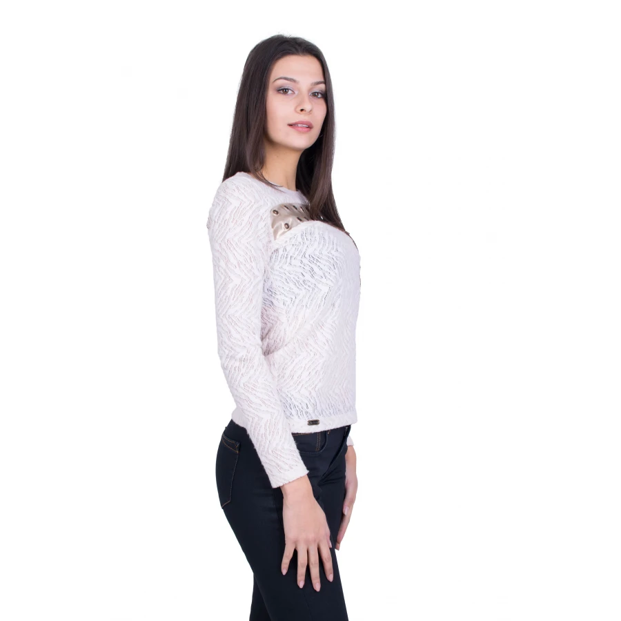Bluză bej femei 20544 / 2021