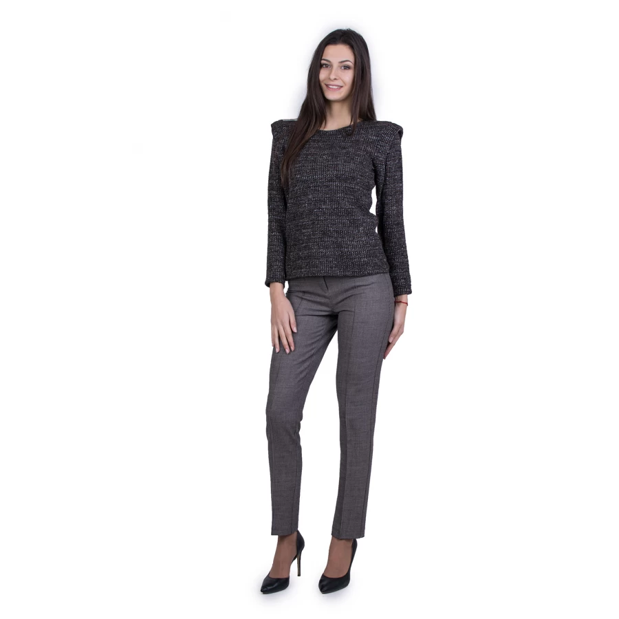 Set Dama Bluza si Pantaloni Bej 18583 - 557 / 2022 Set Dama Bluza si Pantaloni Bej 18583 - 557 / 2022