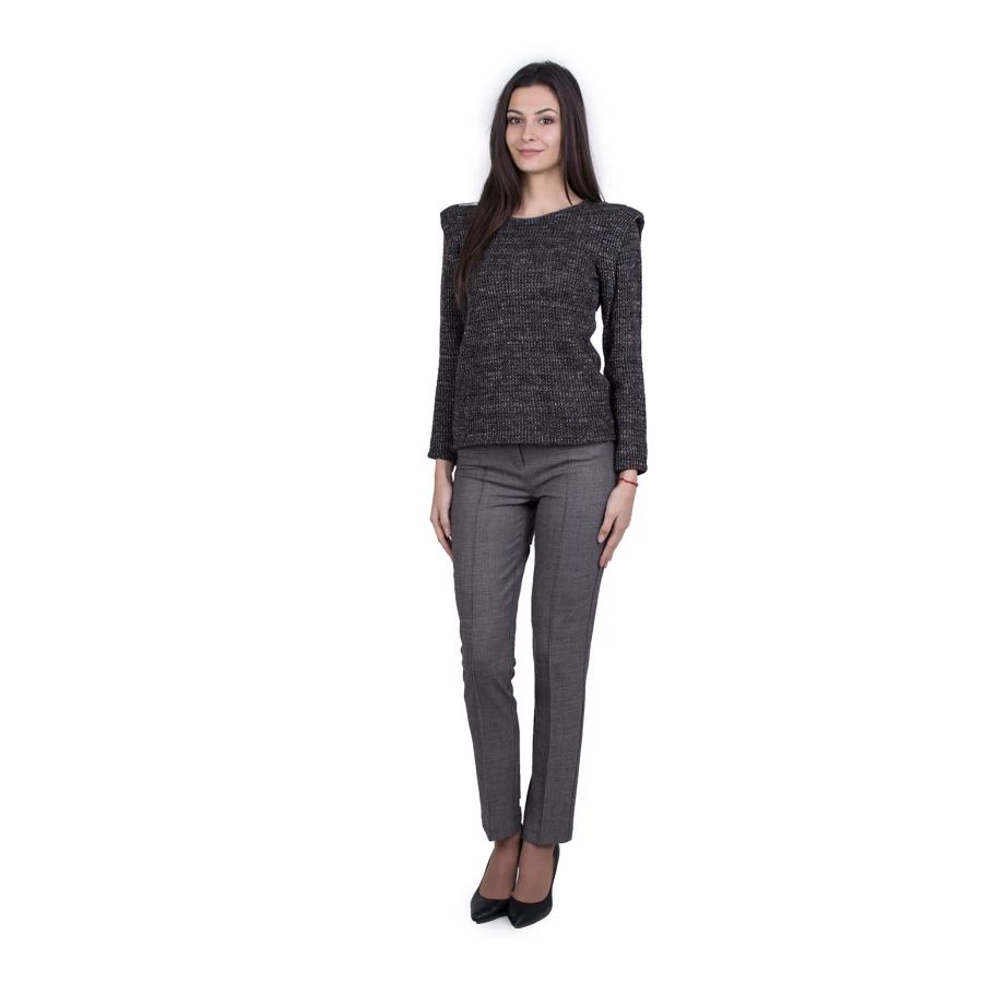 Set Dama Bluza si Pantaloni Bej 18583 - 557 / 2022
