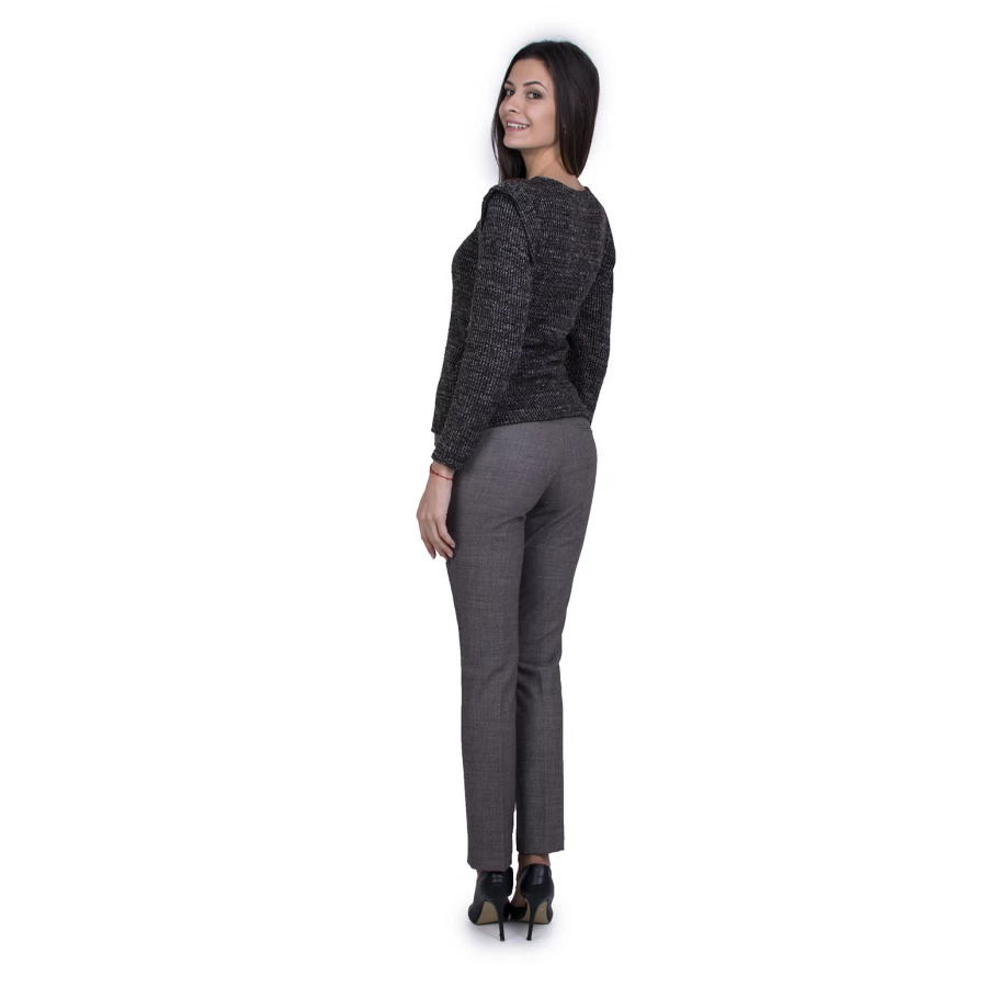 Set Dama Bluza si Pantaloni Bej 18583 - 557 / 2022