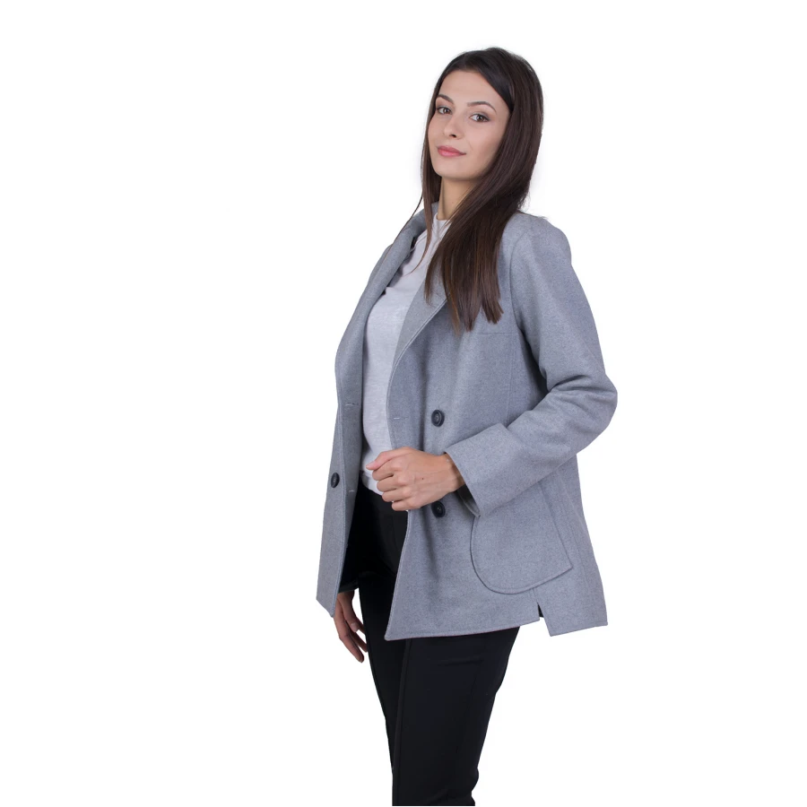 Geacă de lână pentru femei 21514 / 2022