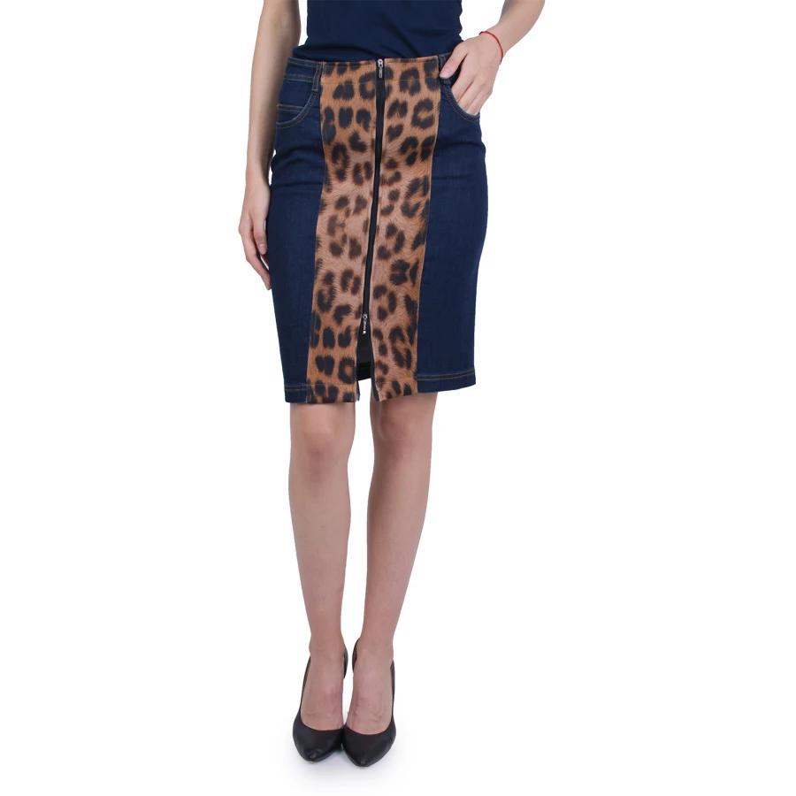 Fustă de blugi pentru femei 21501