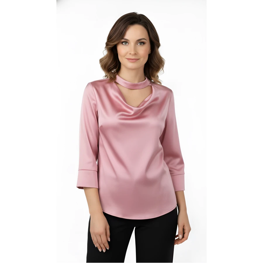 Satin Blouse Ash by Rosie 23519 / 2023