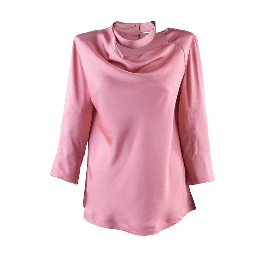 Bluză din satin Ash by Rosie 23519 / 2023 Bluză din satin Ash by Rosie 23519 / 2023