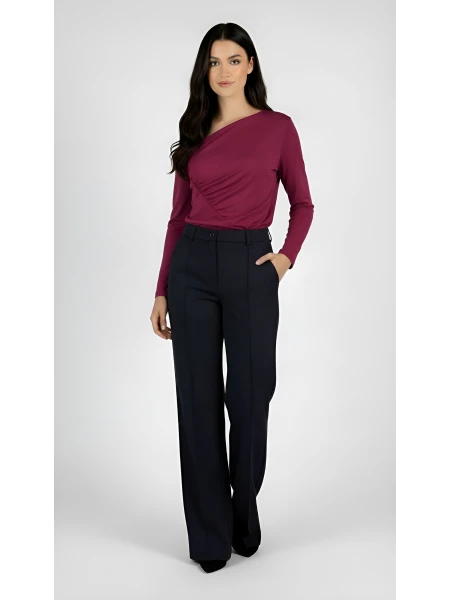 Bluză tricotată moale 23526 / 2023