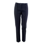 Black Quilted Pants 23525 / 2023