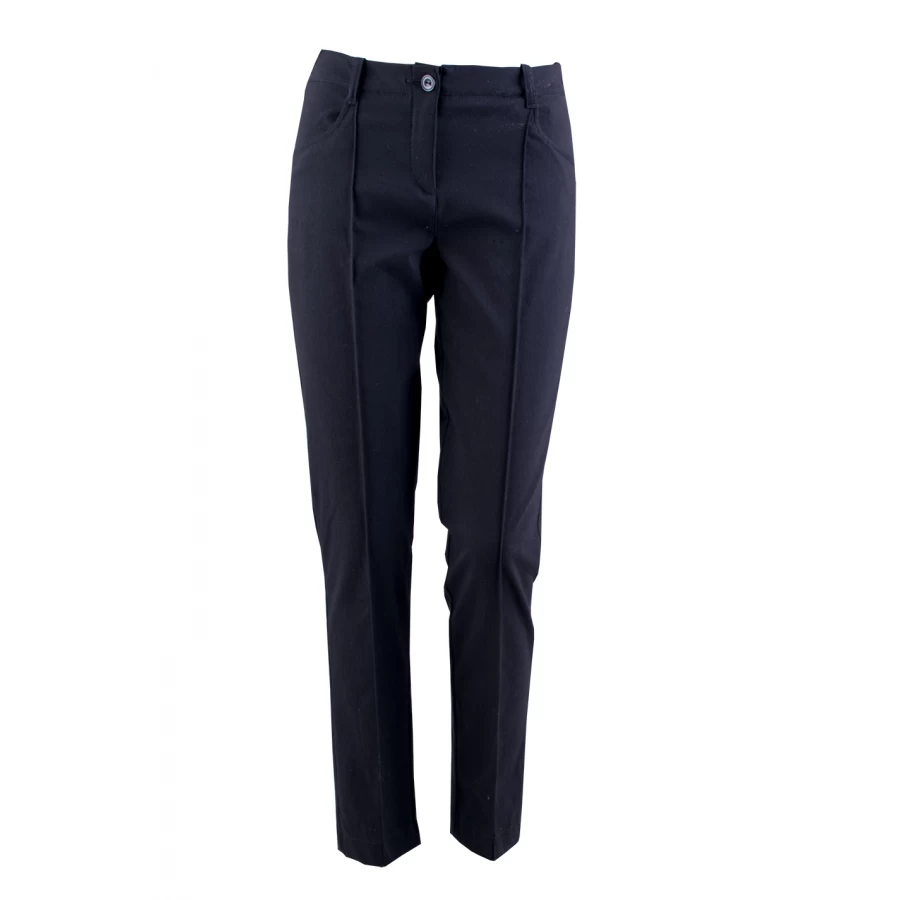 Black Quilted Pants 23525 / 2023