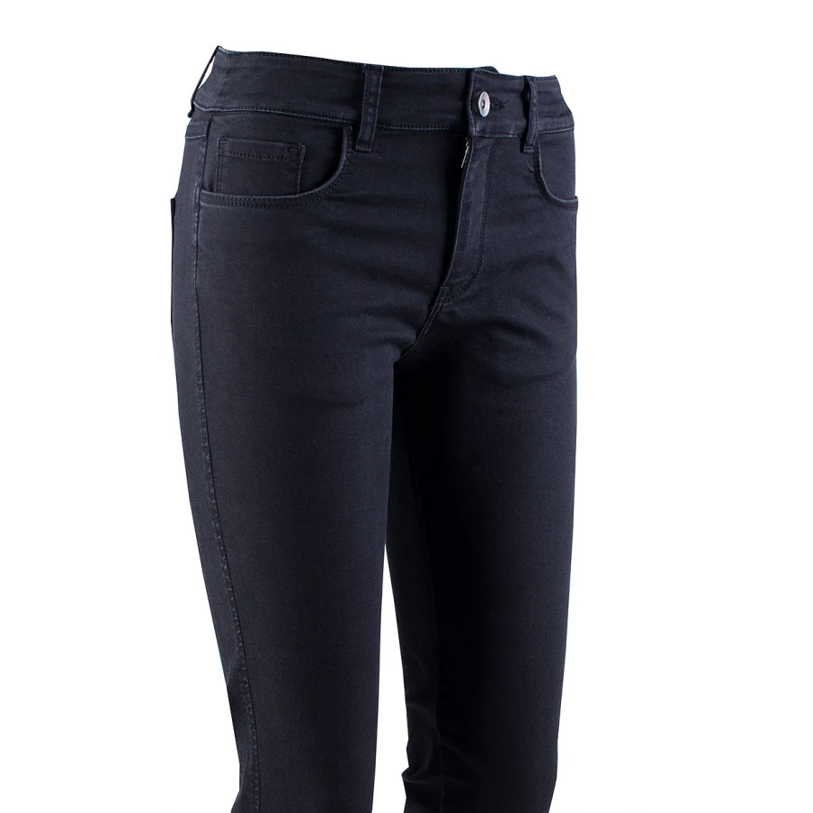 Удобни Еластични Дънки за Всеки Сезон с 9/10 Дължина 24520 Black / 2025