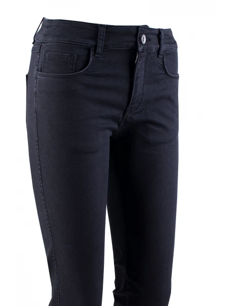 Comfortable Stretchy Jeans for All Seasons with 9/10 Length 24520 Black / 2025