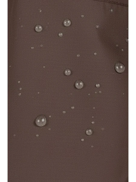 Women's Waterproof Jacket with Hood in Brown 25509 / 2025