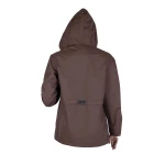 Дамско Непромокаемо Яке с Качулка в Кафяво 25509 / 2025 Дамско Непромокаемо Яке с Качулка в Кафяво 25509 / 2025