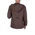 Дамско Непромокаемо Яке с Качулка в Кафяво 25509 / 2025 Дамско Непромокаемо Яке с Качулка в Кафяво 25509 / 2025