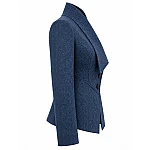 Вълнено Сако в Синьо с Десен Рибена Кост 26506 deep blue / 2026 Вълнено Сако в Синьо с Десен Рибена Кост 26506 deep blue / 2026