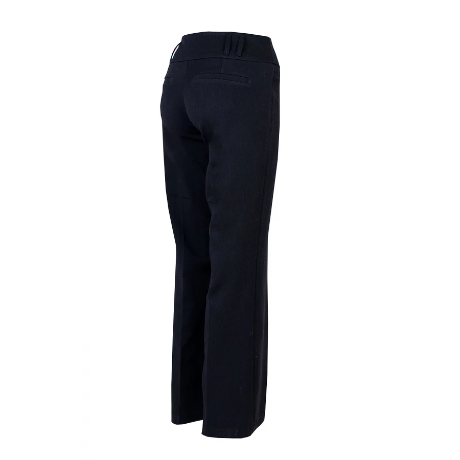 Şık Sonbahar-Kış Geniş Paça Pantolon 25503 Siyah / 2025