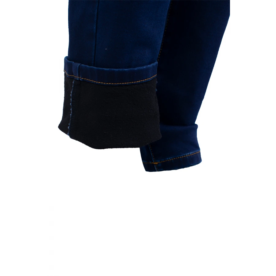 Blugi Clasici de Iarnă pentru Damă – Bleumarin, Siluetă Dreaptă 25518 / 2025