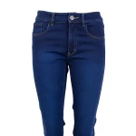 Blugi Clasici de Iarnă pentru Damă – Bleumarin, Siluetă Dreaptă 25518 / 2025