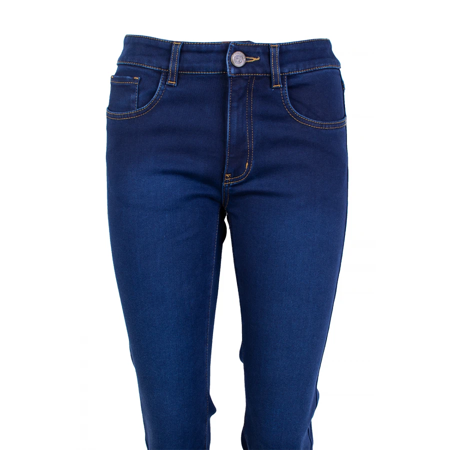 Blugi Clasici de Iarnă pentru Damă – Bleumarin, Siluetă Dreaptă 25518 / 2025