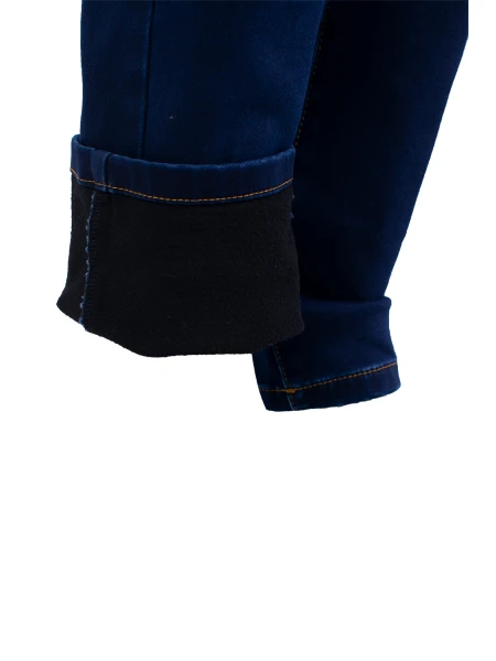Blugi Clasici de Iarnă pentru Damă – Bleumarin, Siluetă Dreaptă 25518 / 2025