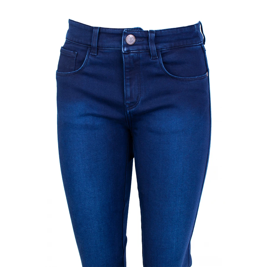 Blugi matlasați pentru femei, bleumarin 9/10 – Clasici cu confort 25525 / 2026