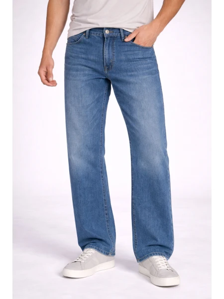 Мъжки Дънки Светлосин Деним – Свобода на Движение 1402 Blue / 2026