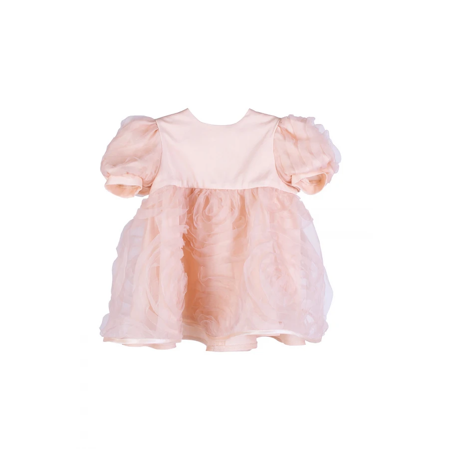 Mother and Daughter Dress Set in Powder Color - Tenderness and Elegance 25704 - 703 / 2025