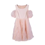 Mother and Daughter Dress Set in Powder Color - Tenderness and Elegance 25704 - 703 / 2025