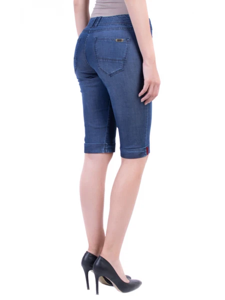 Дамски дънкови бермуди 24175 / 2021 Дамски дънкови бермуди 24175 / 2021