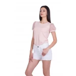 Set dama pentru bluza cu pantaloni scurți 20277 - 187 / 2020