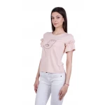 Дамска Тениска с Къс Ръкав B 21174 PINK / 2021 Дамска Тениска с Къс Ръкав B 21174 PINK / 2021