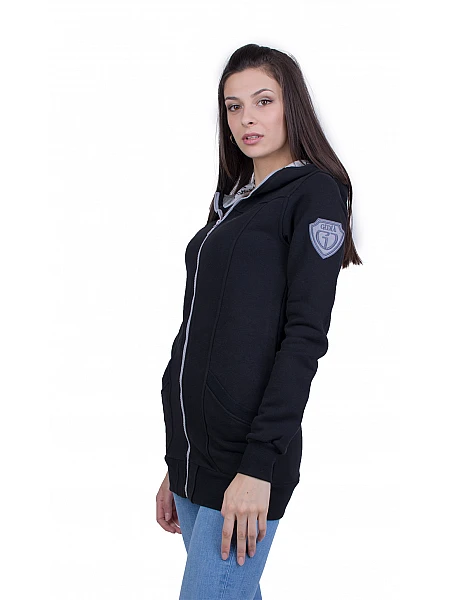 Siyah Kadın Sweatshirt J 21901 / 2021 Siyah Kadın Sweatshirt J 21901 / 2021