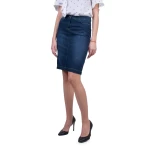 Fustă dreaptă denim 20548 / 2021
