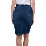Fustă dreaptă denim 20548 / 2021