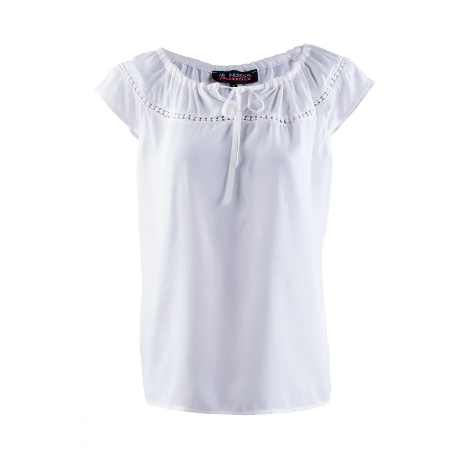 Beyaz Kadın Bluz 23147 / 2023