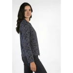 Дамско Сако с Кожени Детайли 23111 / 2023