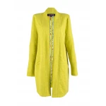 Дамска Жилетка в Ярко Жълто 23123 / 2023