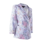 White Cotton Jacket 23138 / 2023