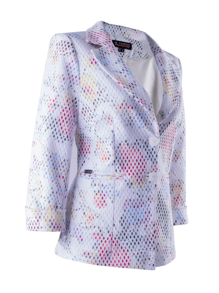 White Cotton Jacket 23138 / 2023