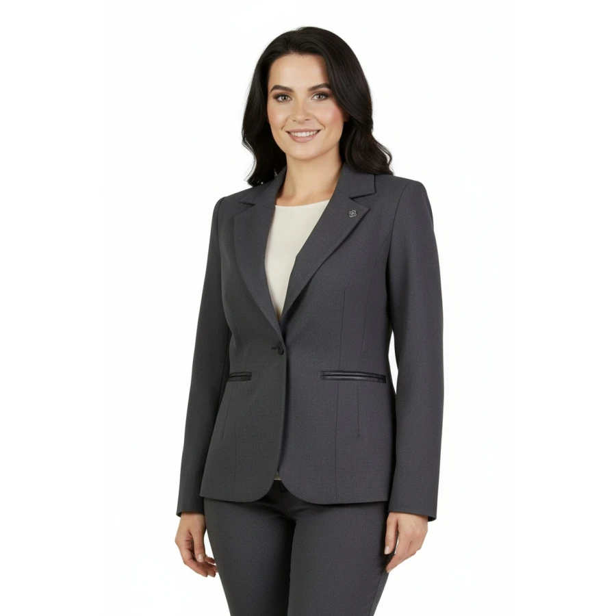 Anthracite Lapel Jacket 24101 / 2024