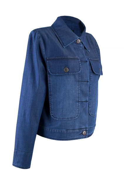 Леко Дънково Спортно Яке от Тенсел 24111 / 2024