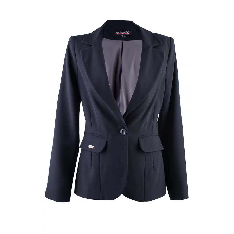 Elegant Black Jacket 24114 / 2024 Elegant Black Jacket 24114 / 2024