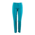 Pantaloni eleganti de dama in verde turcoaz 24140 / 2024