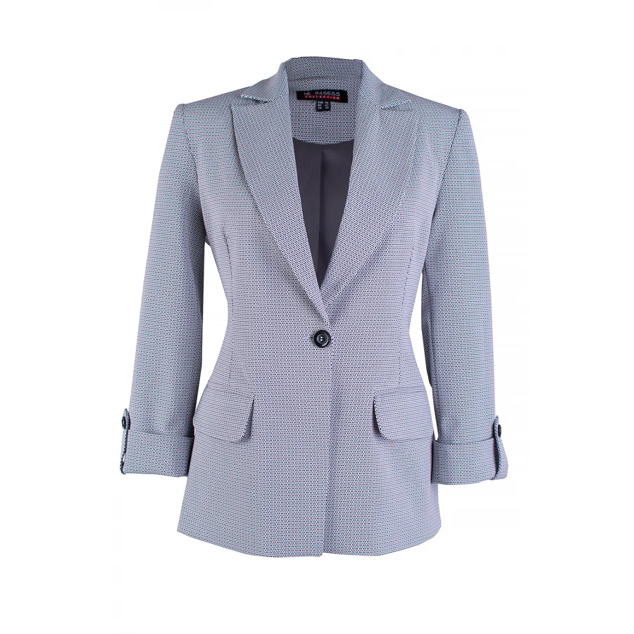 Jachetă elegantă pentru femei cu model fin – Clasici și stil 25110 / 2025 Jachetă elegantă pentru femei cu model fin – Clasici și stil 25110 / 2025